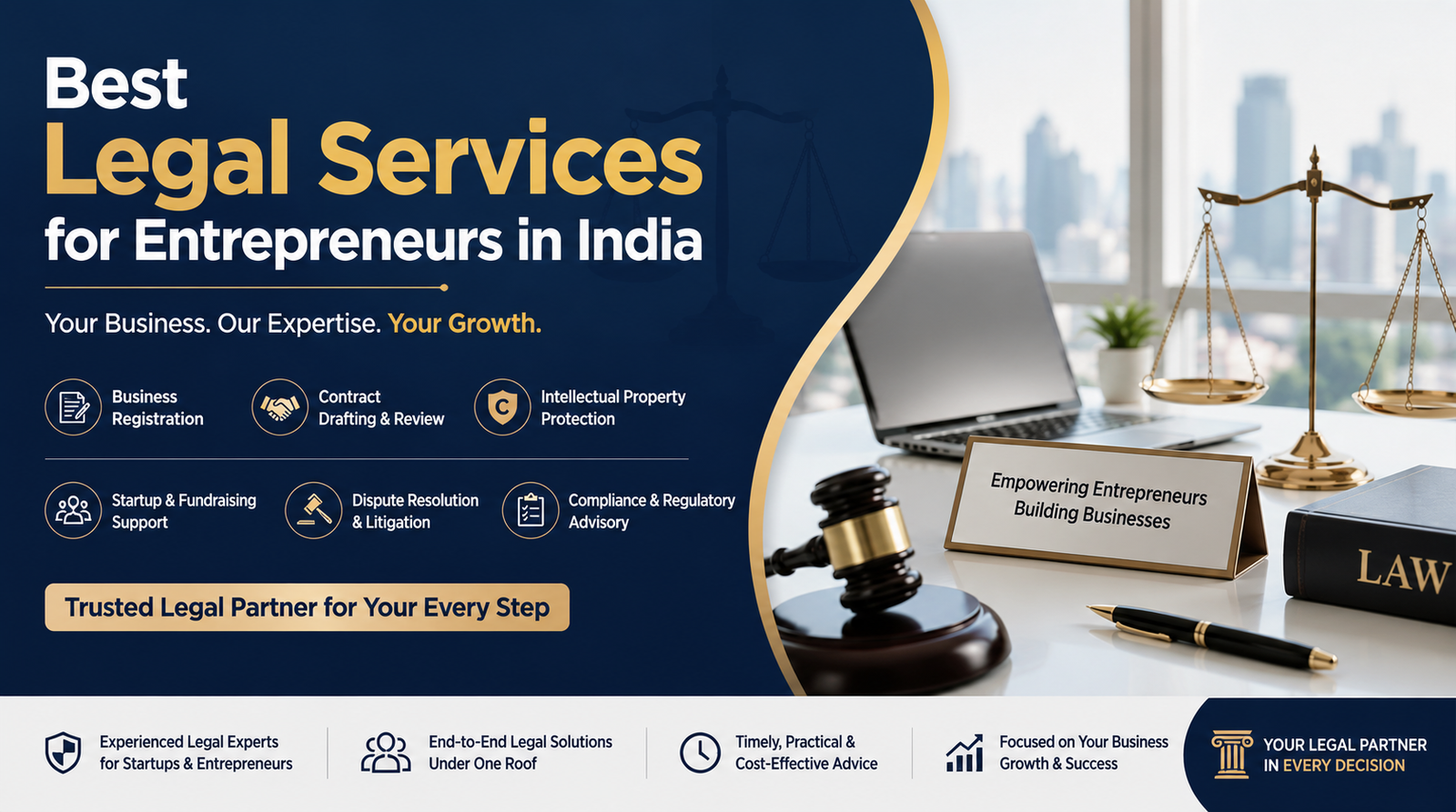 Best Legal Services for Entrepreneurs in India